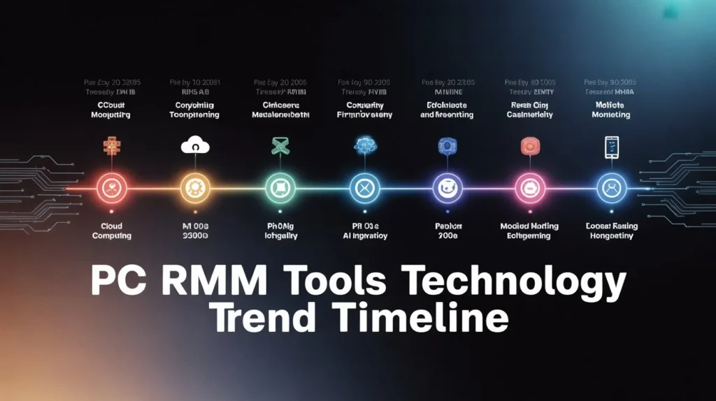 it pc rmm tools technology trend timeline