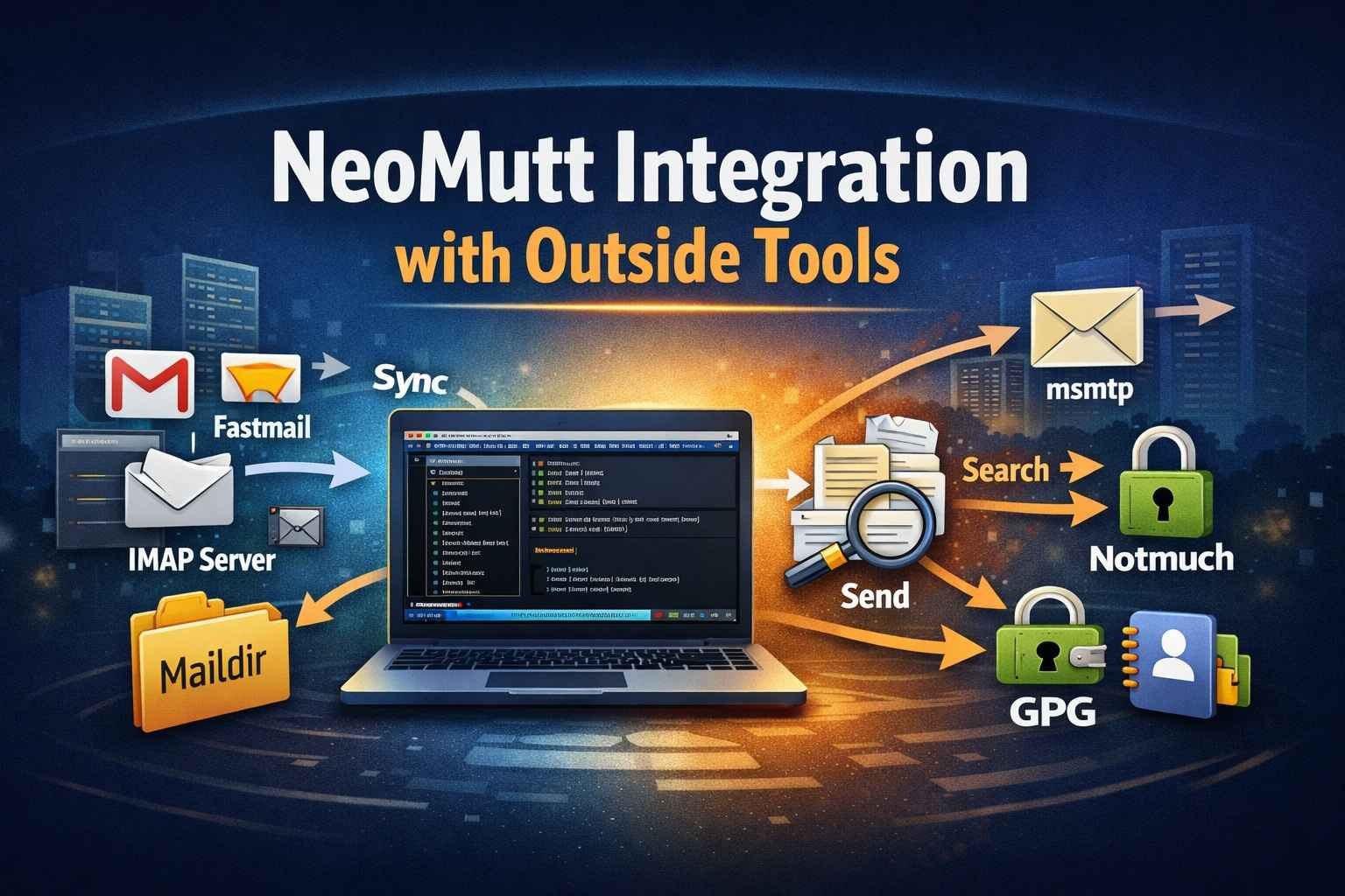 neomutt integration with outside tools